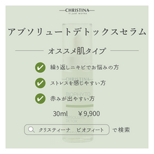 画像をギャラリービューアに読み込む, アブソリュートデトックスセラム