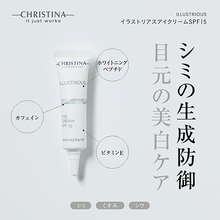 画像をギャラリービューアに読み込む, イラストリアス アイクリームSPF15