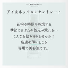 画像をギャラリービューアに読み込む, アイ＆ネックコンセントレート
