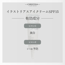 画像をギャラリービューアに読み込む, イラストリアス アイクリームSPF15
